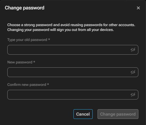 Password Form