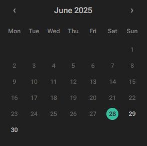 Calendar