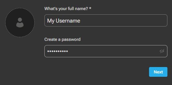 Create username